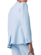 Vigalue Double Breasted Suit Jacket Flowering Girl