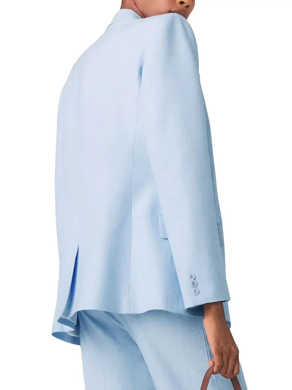 Vigalue Double Breasted Suit Jacket Flowering Girl