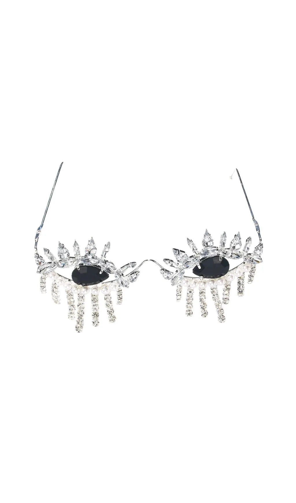 Morrissey Rhinestone Fringe Sunglasses Flowering Girl