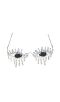 Morrissey Rhinestone Fringe Sunglasses Flowering Girl