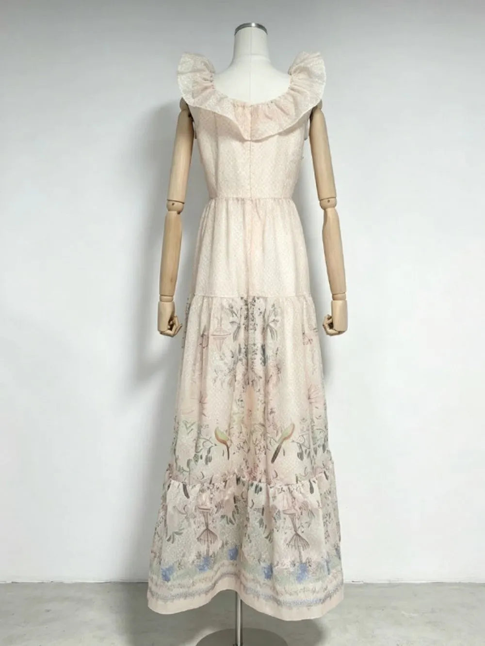 Maame Printed Maxi Dress Flowering Girl