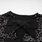 Nerissa tie-front sequinned jacket Flowering Girl