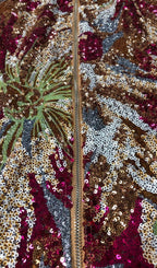 Karise Strapless Sequin Maxi Dress Flowering Girl
