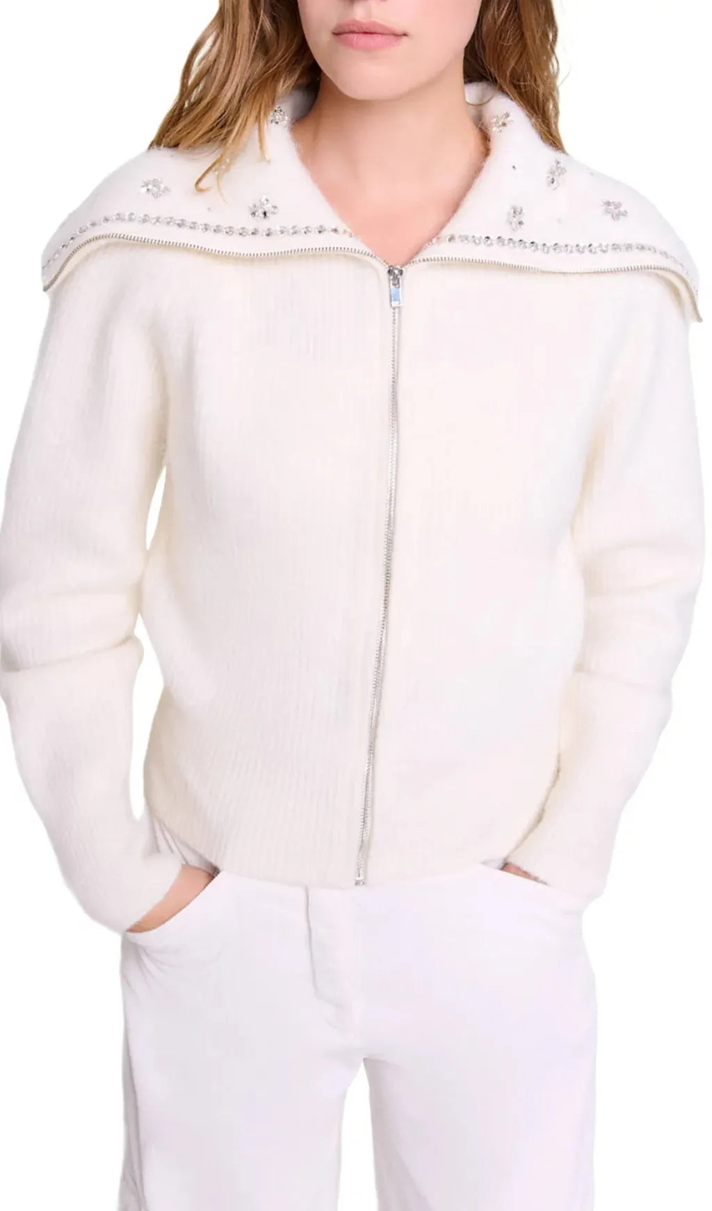 Marvelous Sweater Flowering Girl