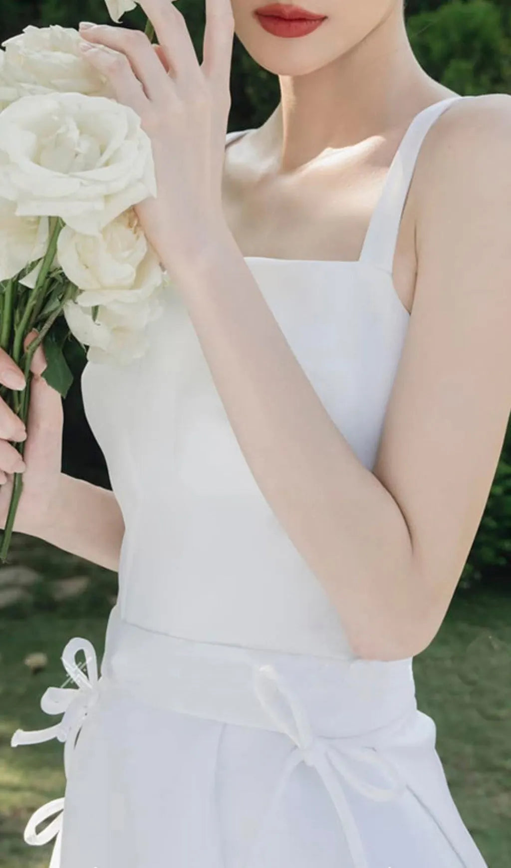 Aphea Bow Embellished Maxi Dress Flowering Girl
