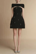 Sophia A-line Sleeveless Polyester Mini Dress Flowering Girl