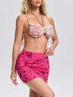 Merysa Gemstone Beaded Bralette Flowering Girl