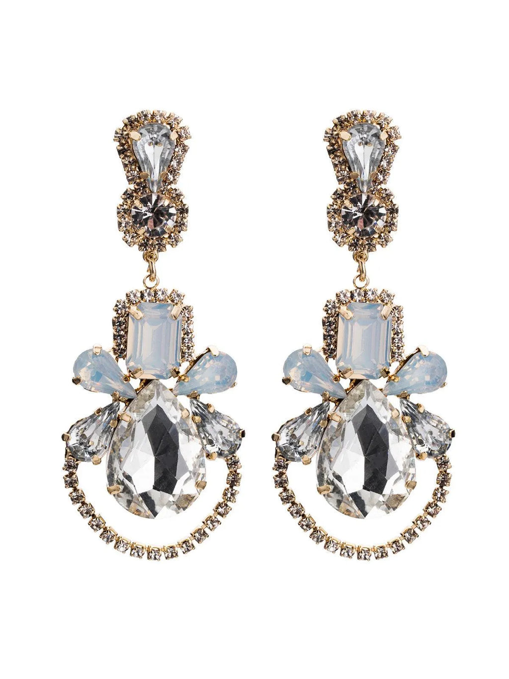 Adona Gem Drop Earrings Flowering Girl