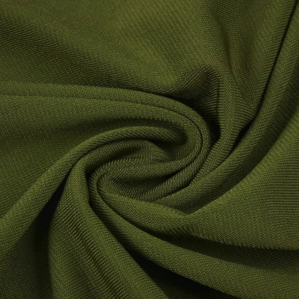 Halter Draped Corset Maxi Dress Green Flowering Girl