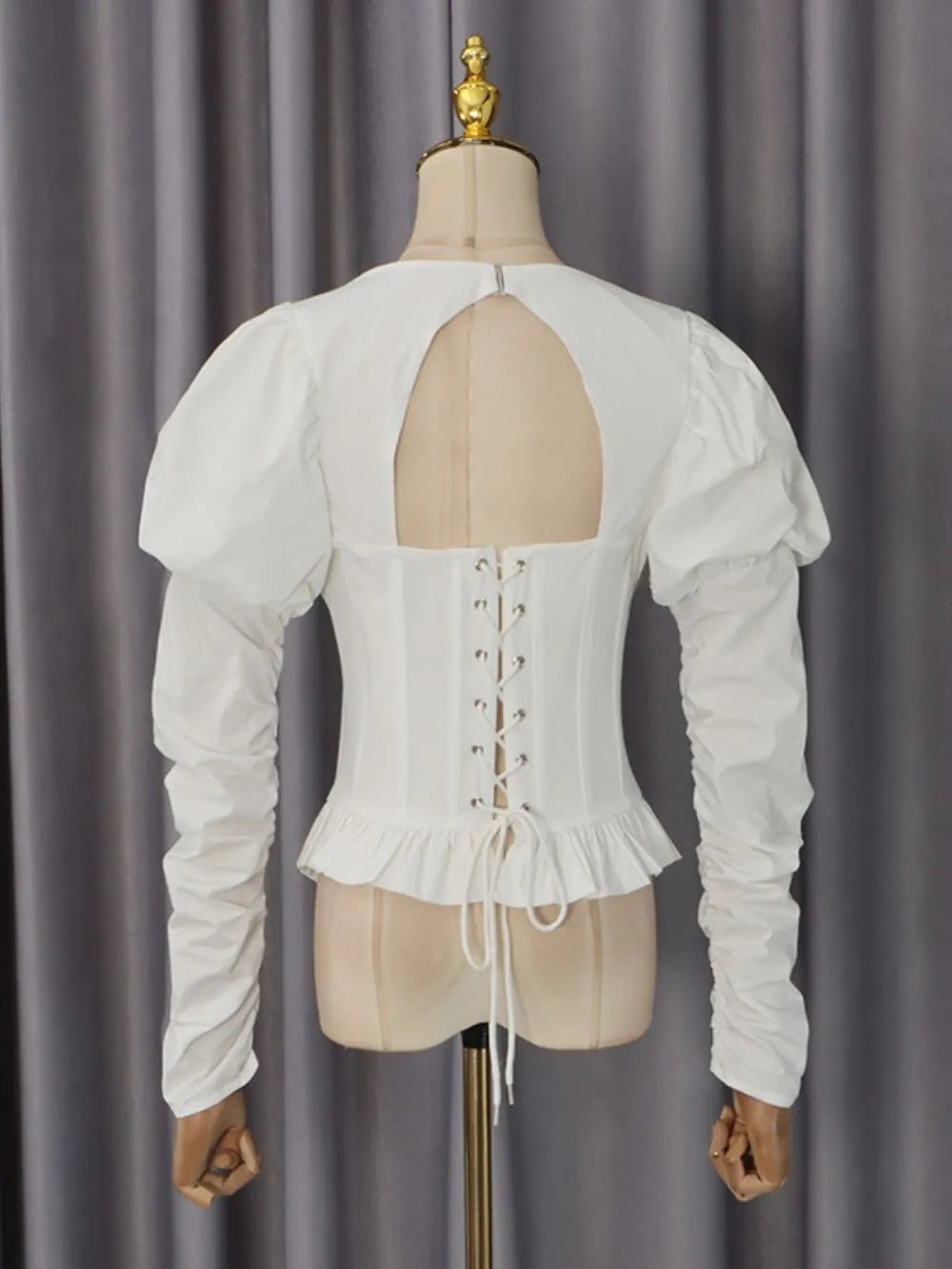 Mattel White Corset Top Flowering Girl