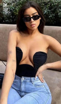 Wrap Breast Bandage Crop Top Flowering Girl
