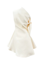 Calwa Asymmetric One Shoulder Flare Mini Dress Flowering Girl