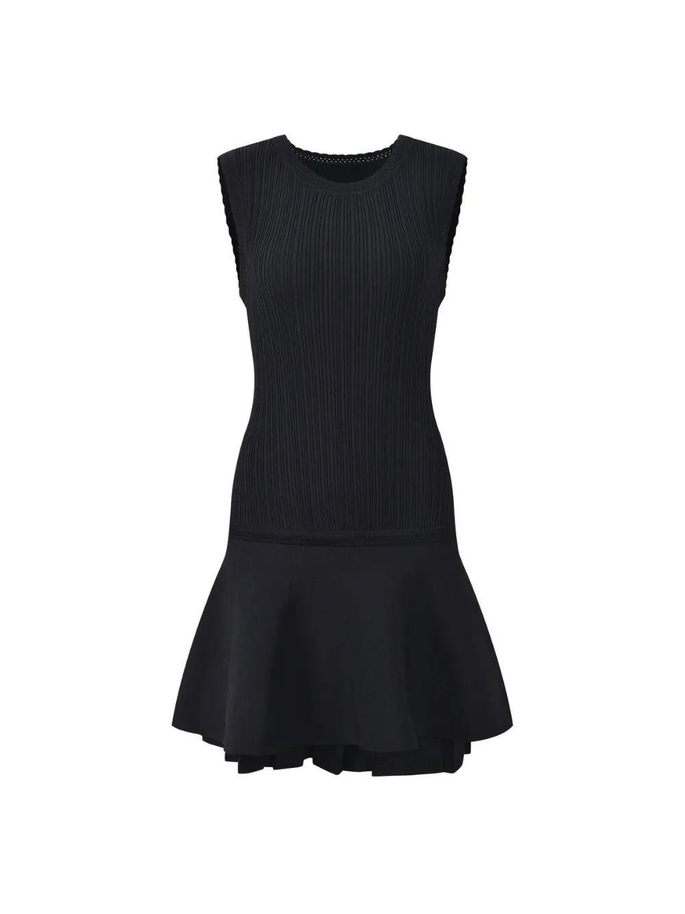 Tamara Ruffled Short Knit Dress Flowering Girl