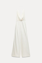 Long Rustic Jumpsuit Flowering Girl