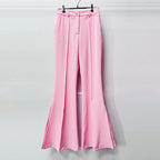 Gerardo Pink Blazer & Pants Set Flowering Girl