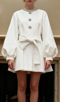 Jairus Long Sleeve Mini Dress Flowering Girl