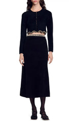 Mareve Beaded Midi Skirt Flowering Girl