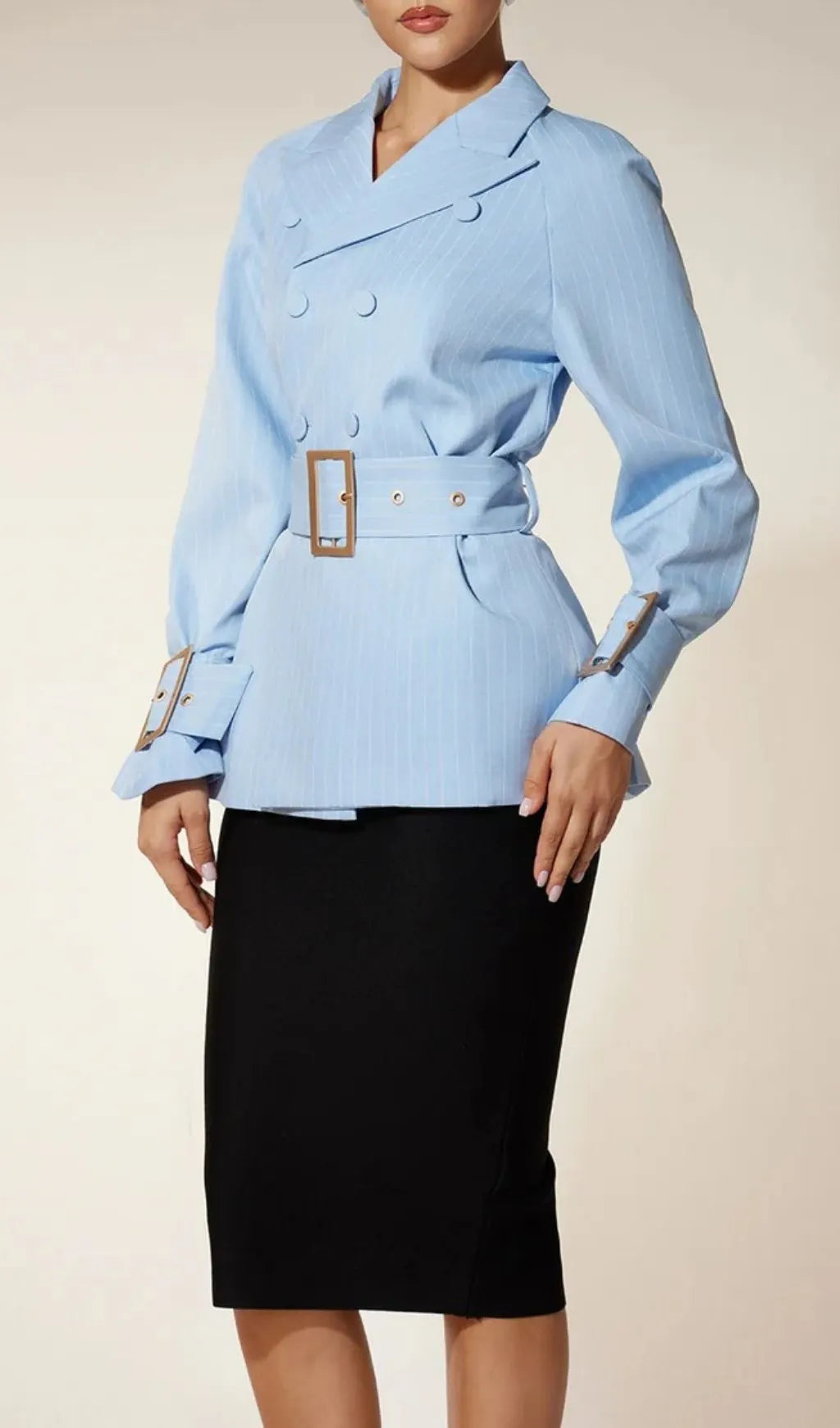 Elana Double Breasted Blazer Flowering Girl
