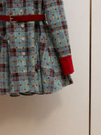 Humla Long Sleeve Bow Mini Dress Flowering Girl