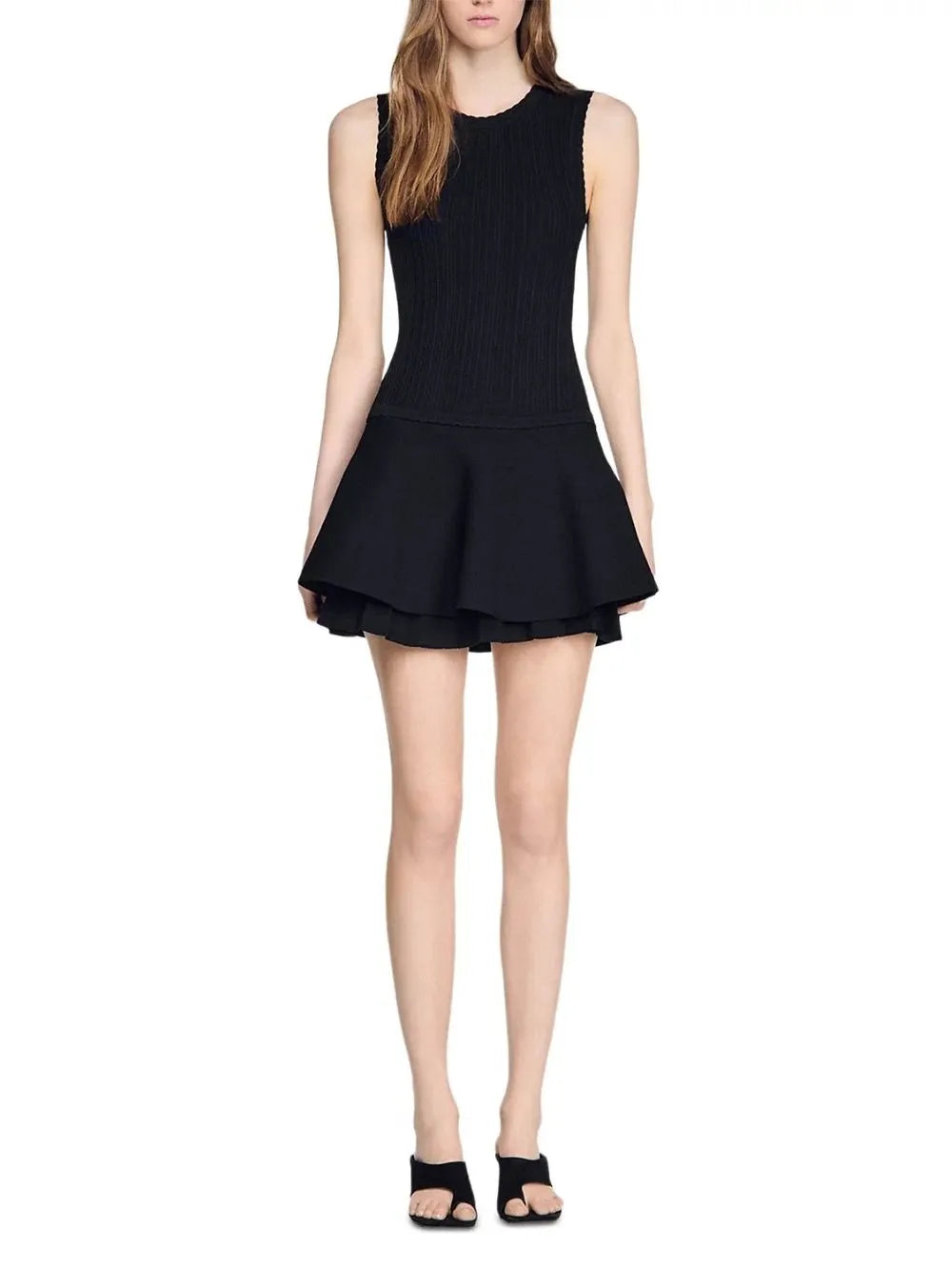 Tamara Ruffled Short Knit Dress Flowering Girl