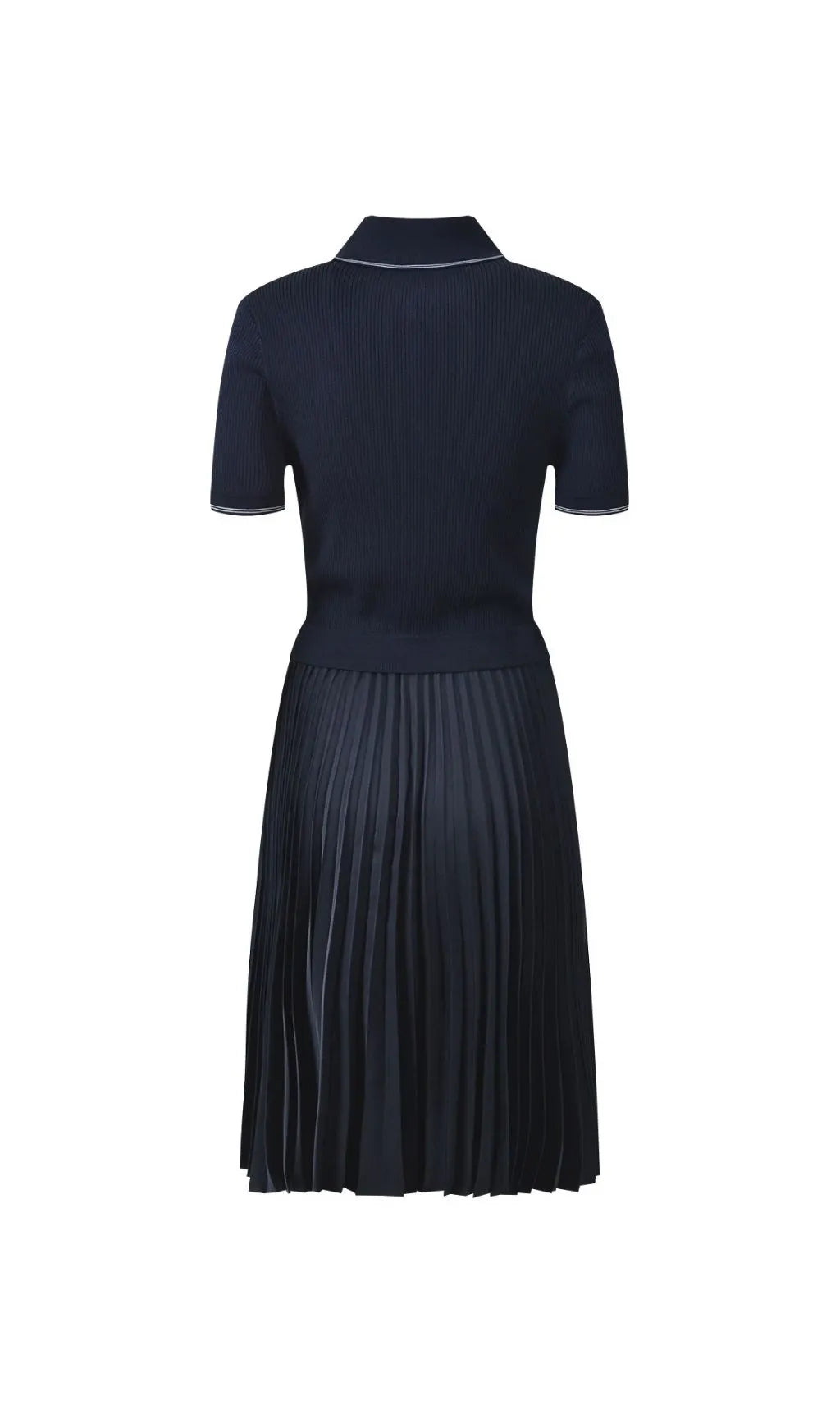 Short Pleated Polo Dress Flowering Girl