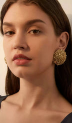 Lenn Gold Earrings Flowering Girl