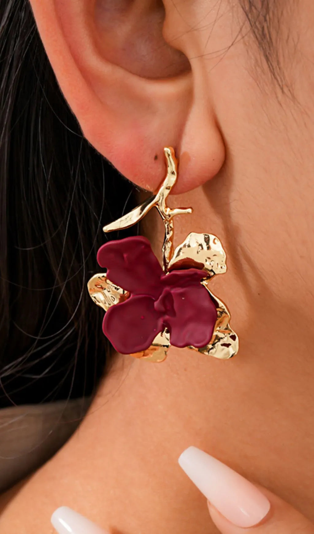 Jordynn Flower Earrings Flowering Girl