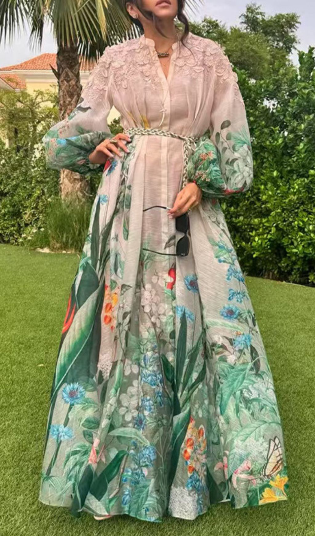 Fiorello Floral Printed Maxi Dress Flowering Girl