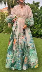 Fiorello Floral Printed Maxi Dress Flowering Girl