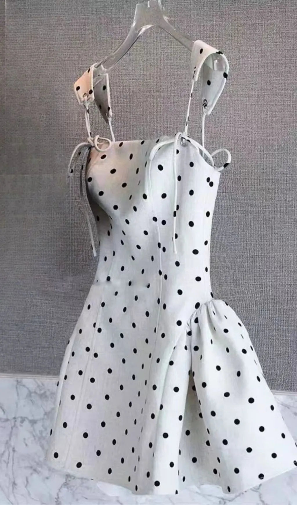 Lidya Dot Mini Dress Flowering Girl