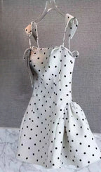 Lidya Dot Mini Dress Flowering Girl