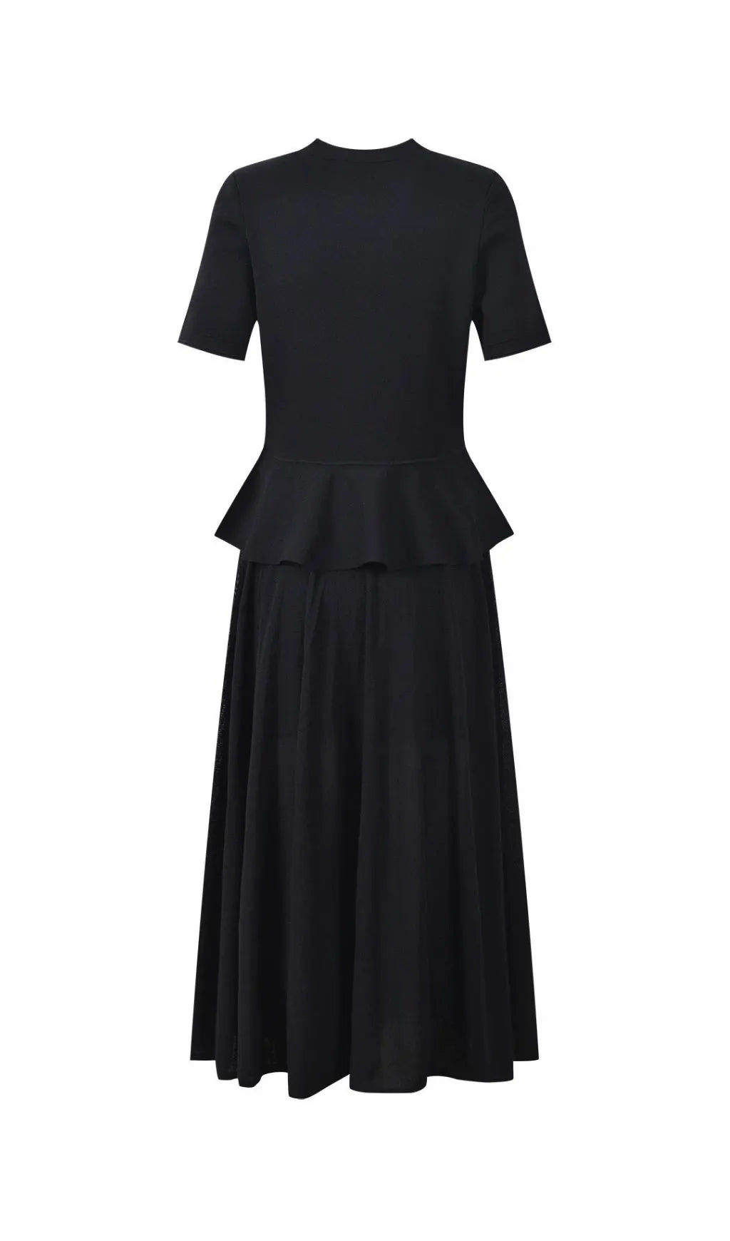 Judith Peplum Knit Maxi Dress Flowering Girl