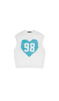 MYHEART SLEEVELESS SWEATER Flowering Girl