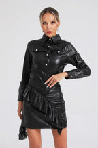 Eleanora Leather Skirt Set Flowering Girl