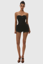 Nketia Sequin Embroidery Strapless Corset Flowering Girl