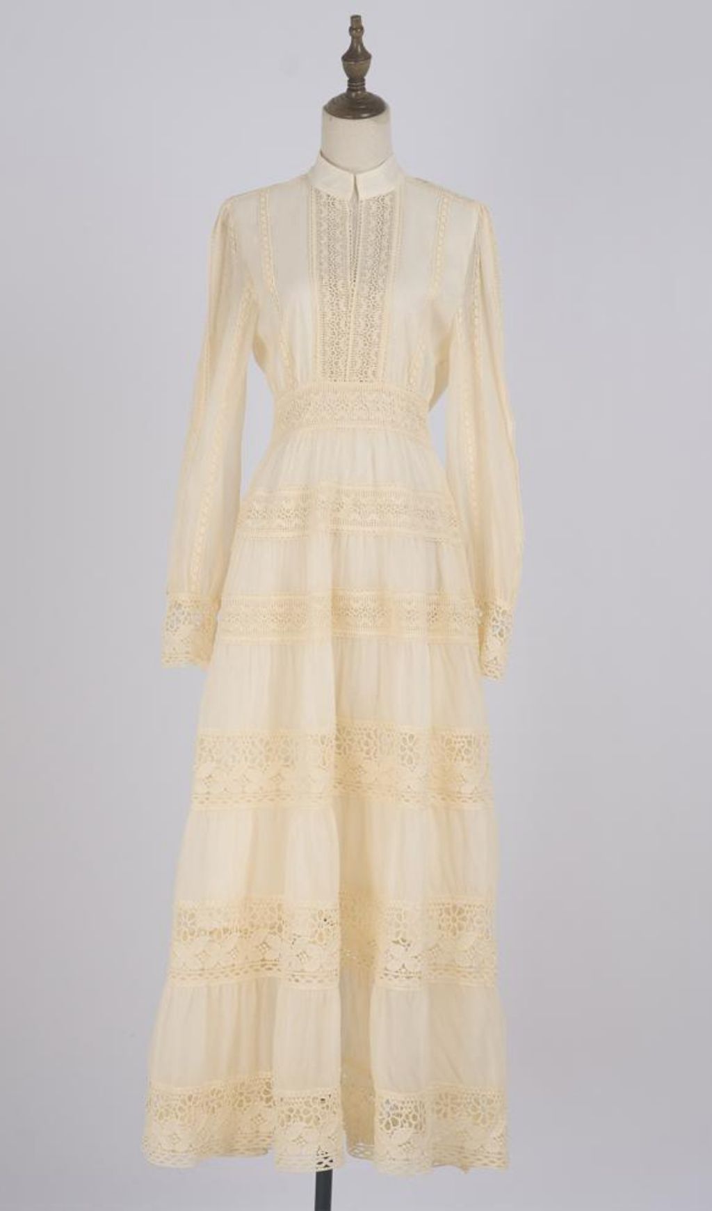 Kamara Apricot Long Sleeve Maxi Dress Flowering Girl