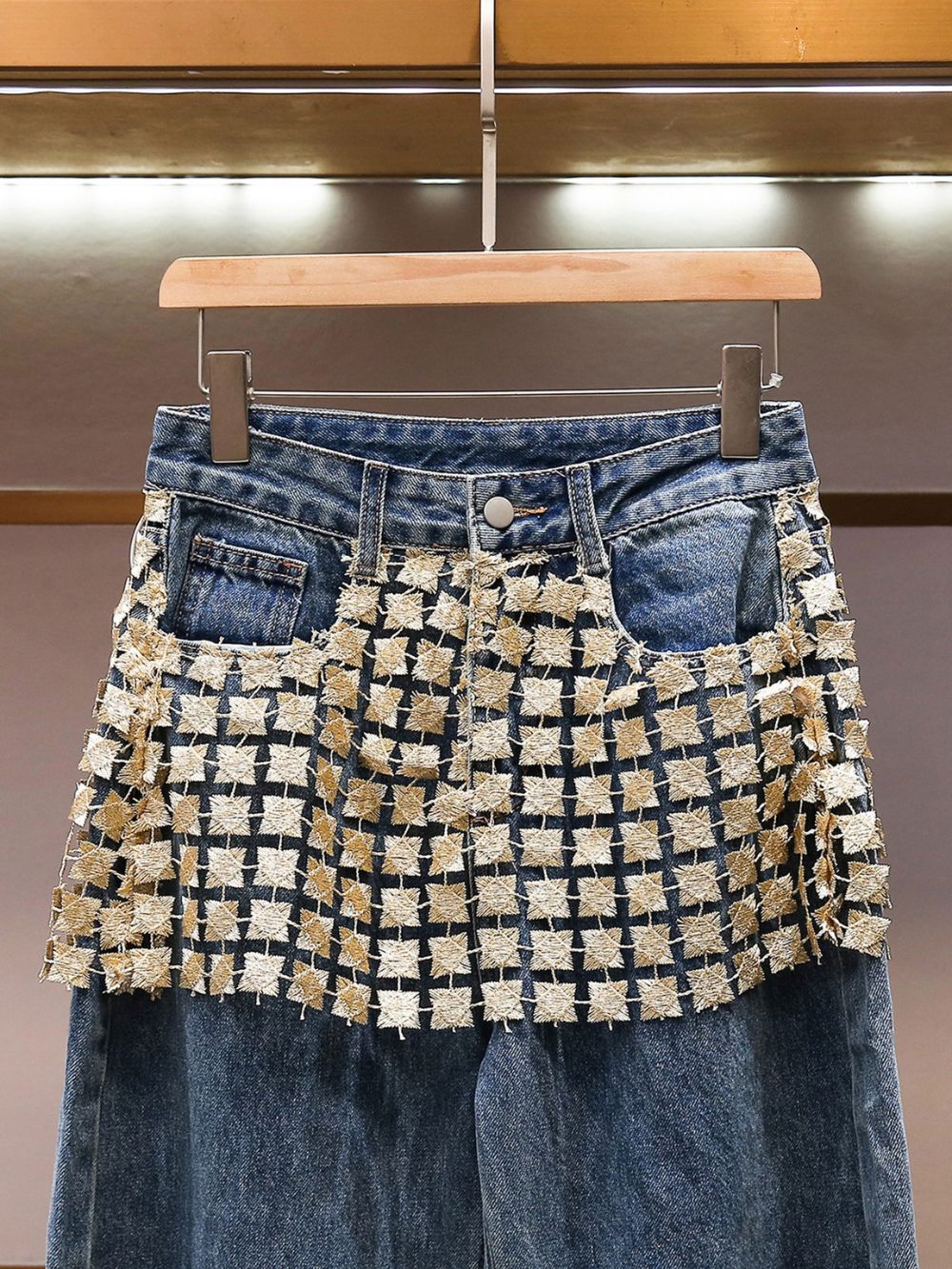 Mileva Patchwork Jeans Flowering Girl