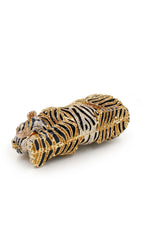 Khia Tiger Diamante Bag Flowering Girl