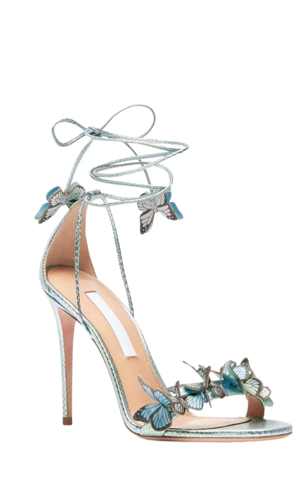 Butterfly Stiletto High Heels Flowering Girl