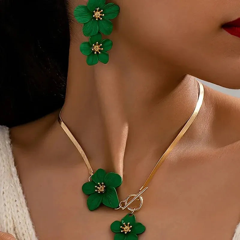 Melany Jewelry Set Flowering Girl