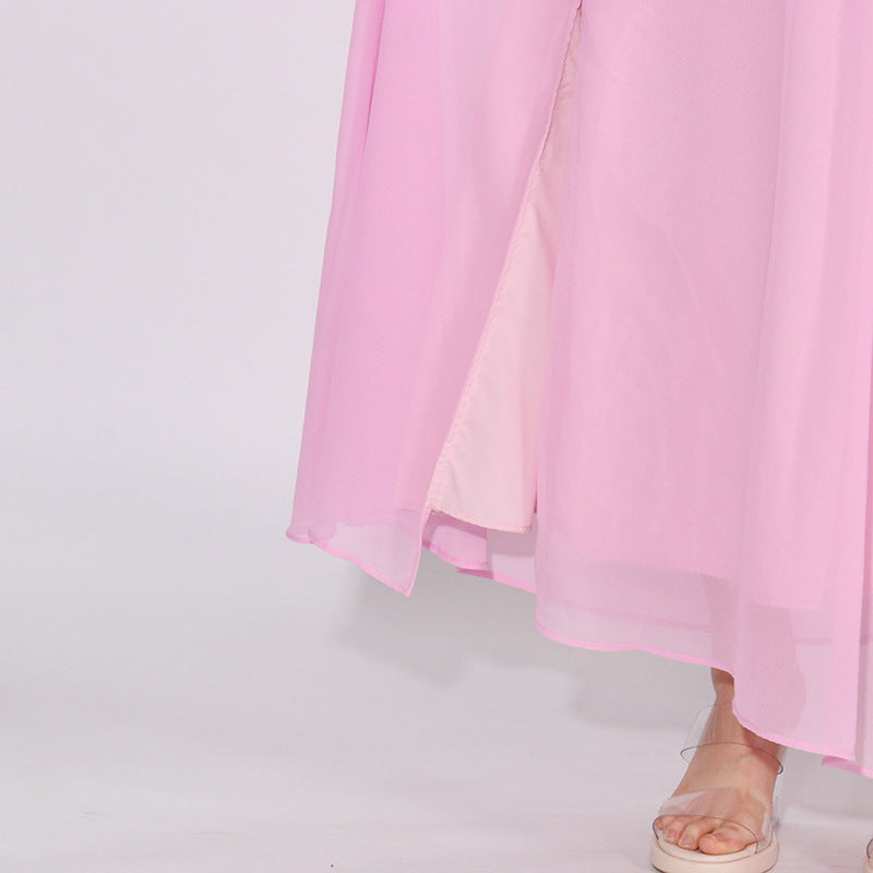 Ascella Flower Shoulder Maxi Dress Flowering Girl