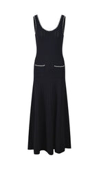 Beaded Midi Dress Flowering Girl