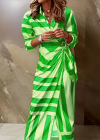 The Most Beautiful Wrap Dress Flowering Girl