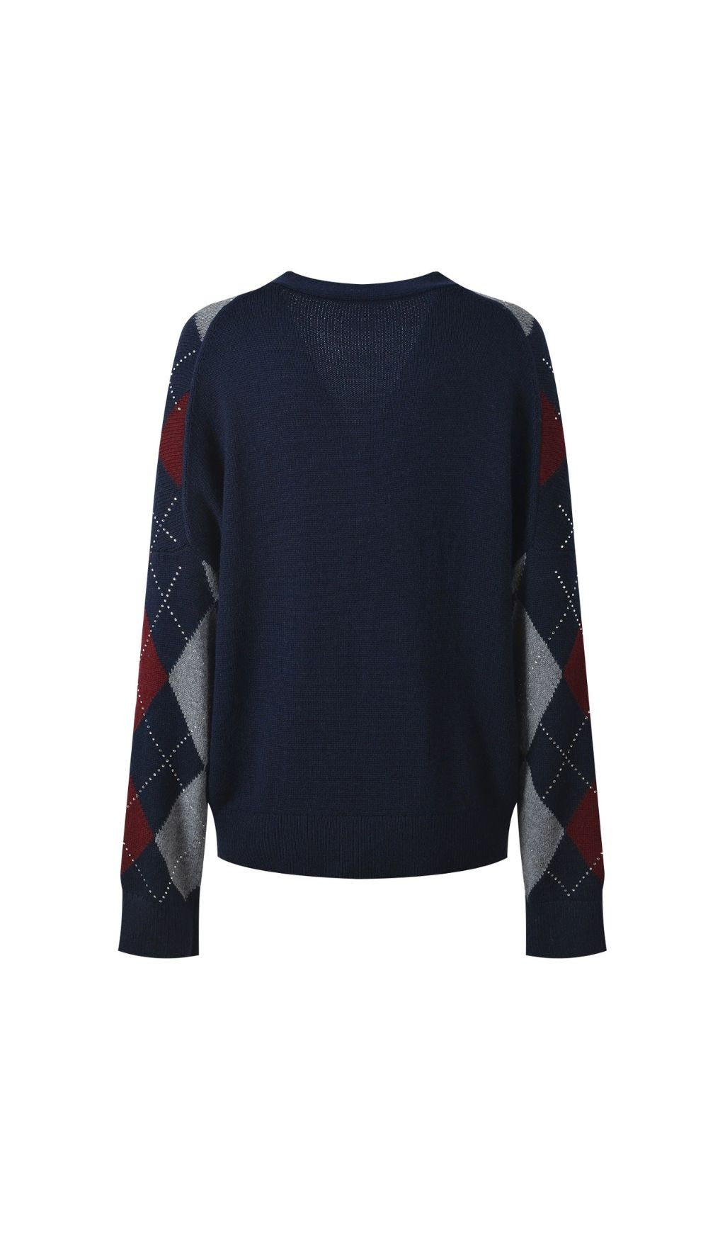 Howell Argyle Cardigan Flowering Girl