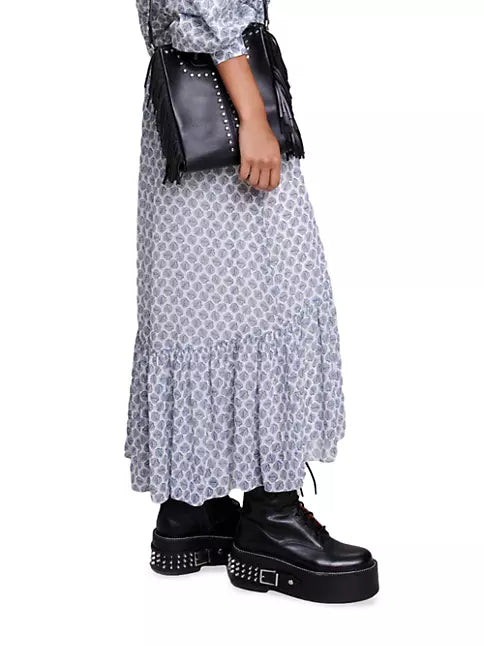 RUFFLED MAXI SKIRT Flowering Girl