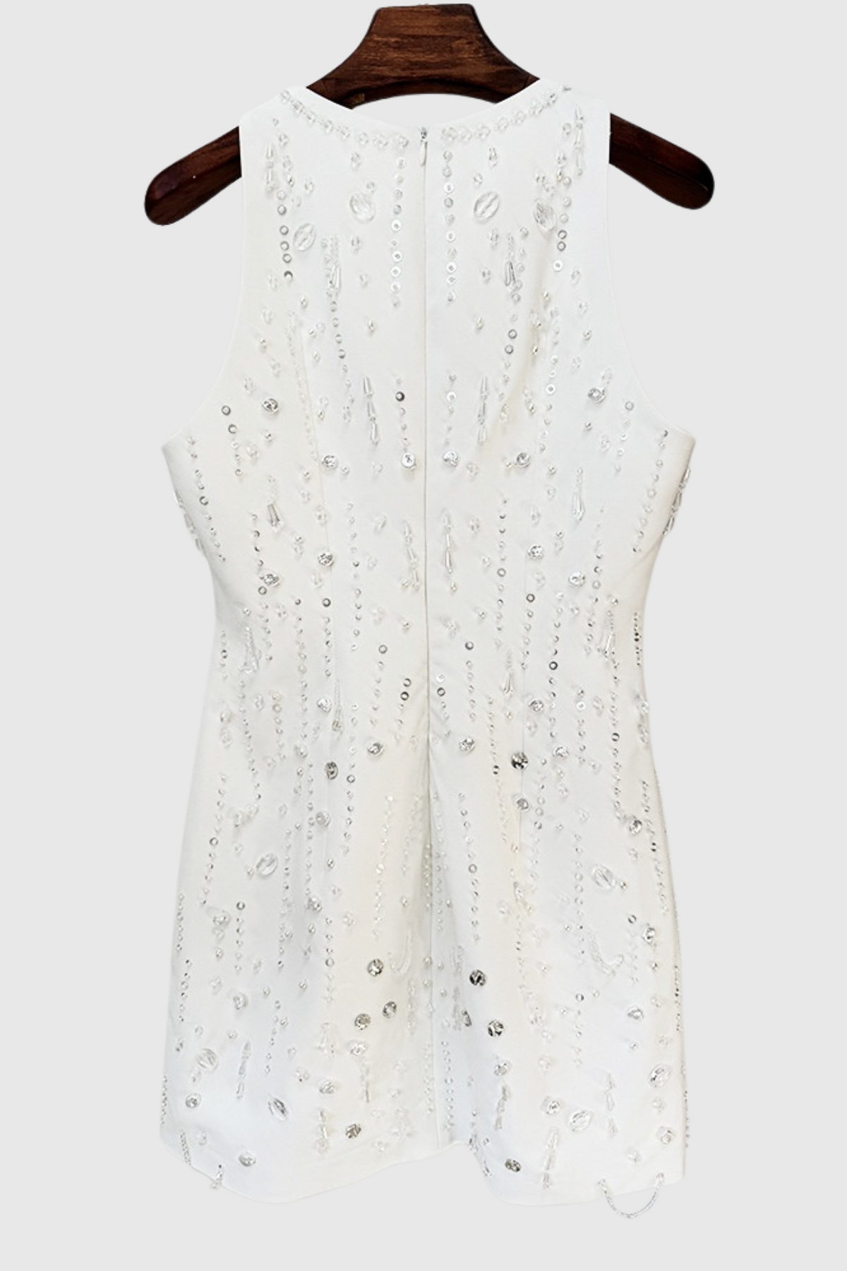 Dallan Beaded Embellished Mini Dress Flowering Girl