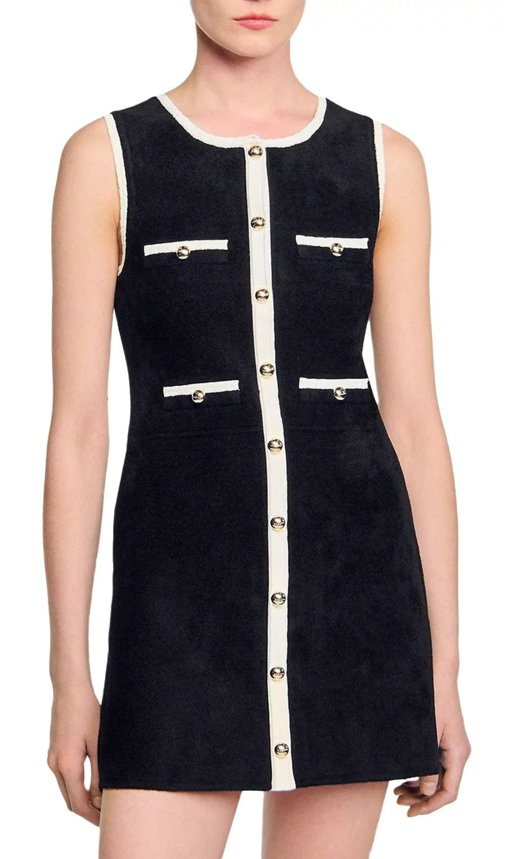 Jenne Sleeveless Mini Dress Flowering Girl