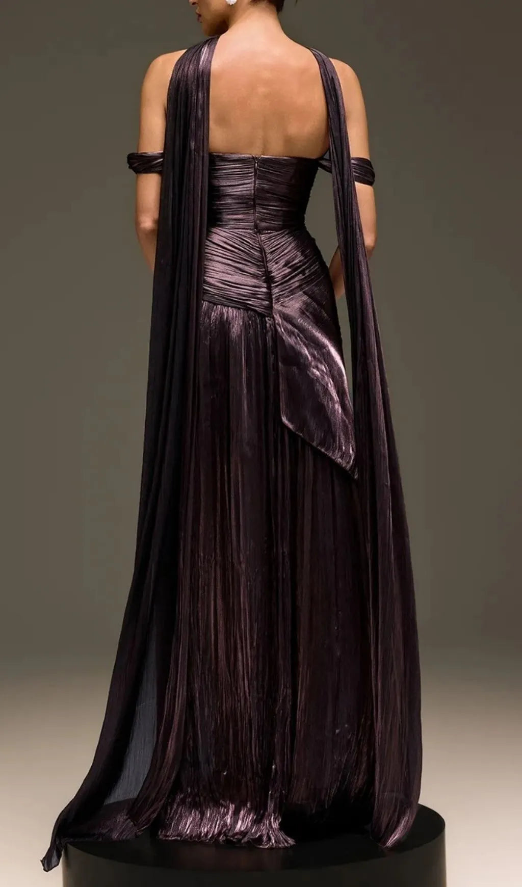 Torvayne Off Shoulder Rose Draped Dress Flowering Girl