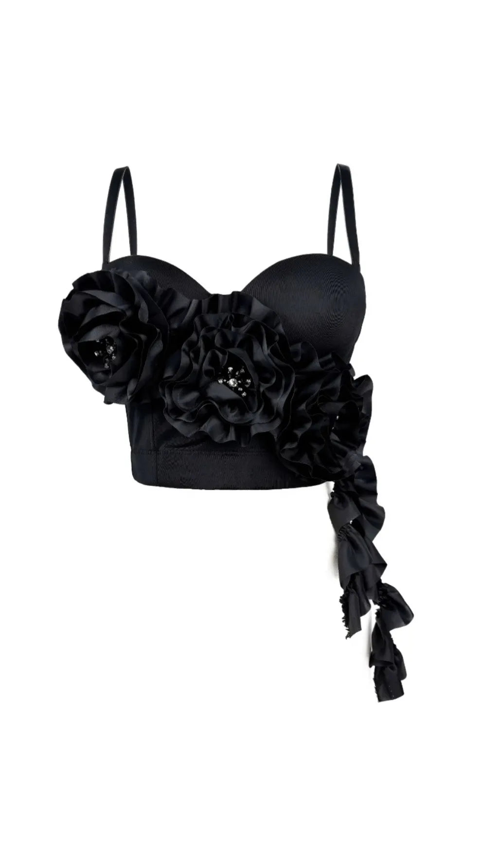 Diep Flower Crop Top Flowering Girl