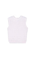 SLEEVELESS SWEATER Flowering Girl